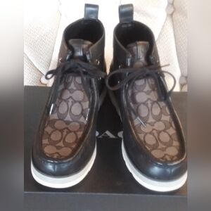 Coach mens chukka boots